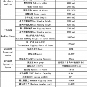 60型輪式挖掘機